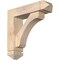 Ekena Millwork Legacy Arts and Crafts Smooth Bracket w/ Offset Brace, Douglas Fir, 5 1/2"W x 20"D x 20"H BKT0604X20X20LEC03SDF - alternate 1